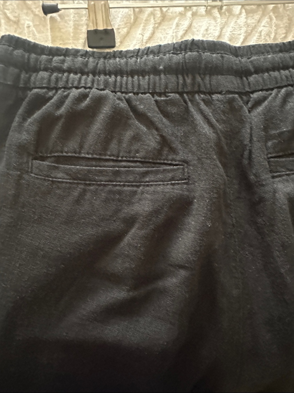 Black Drawstring Pants - Picture 5 of 5